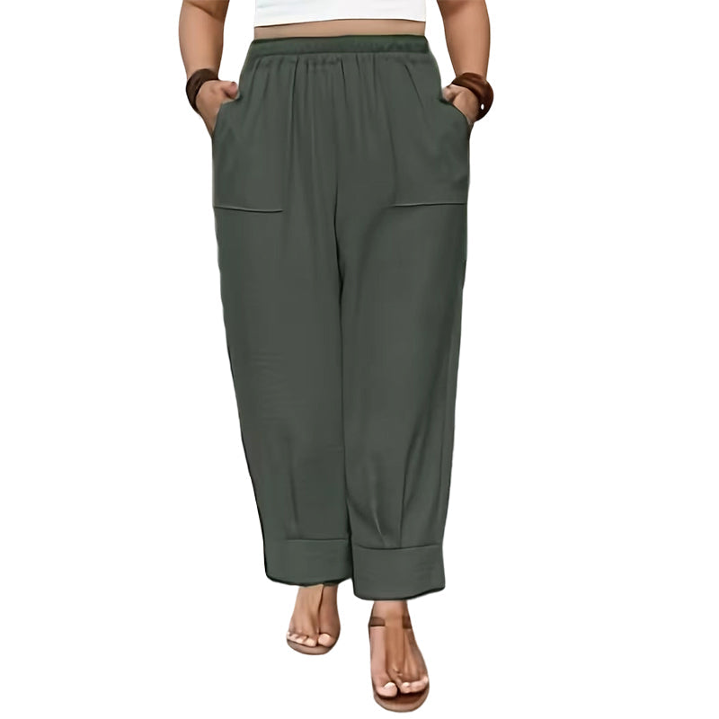 Perdita - Pantalon large au toucher doux