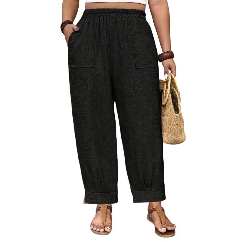 Perdita - Pantalon large au toucher doux