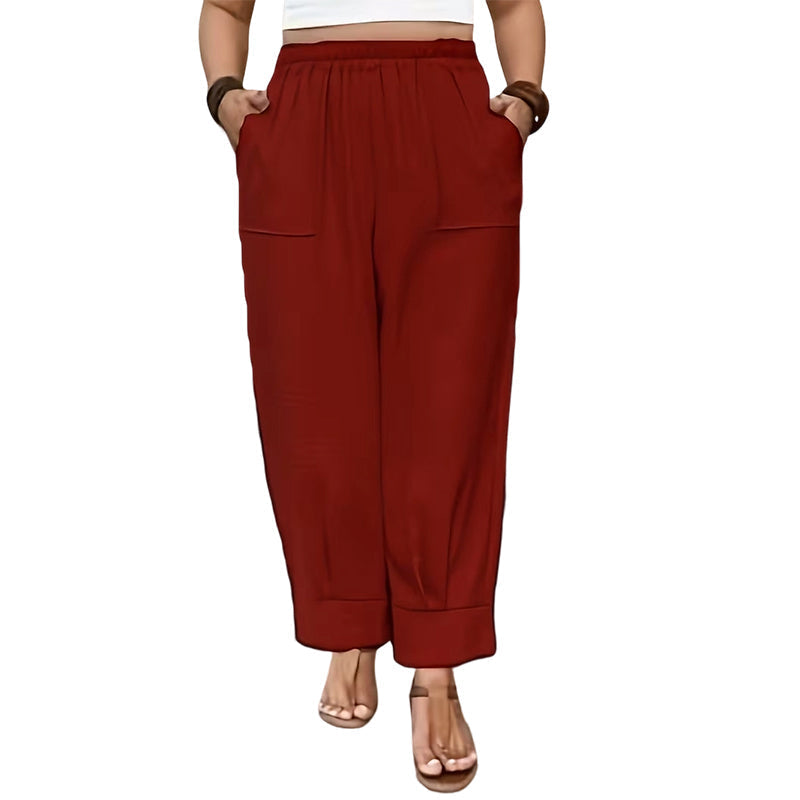 Perdita - Pantalon large au toucher doux