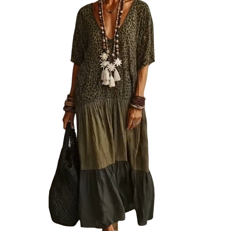 Catrina - Maxi-robe bohème fluide ultra-légère