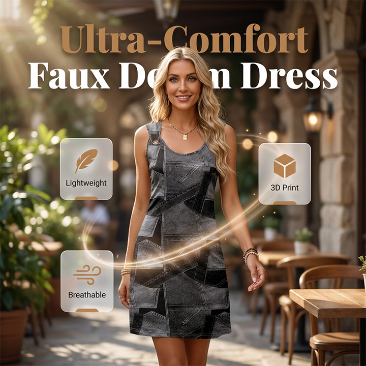 Havilah - Robe en denim au toucher doux