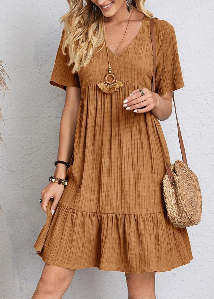 Flavia - Robe fluide à étages