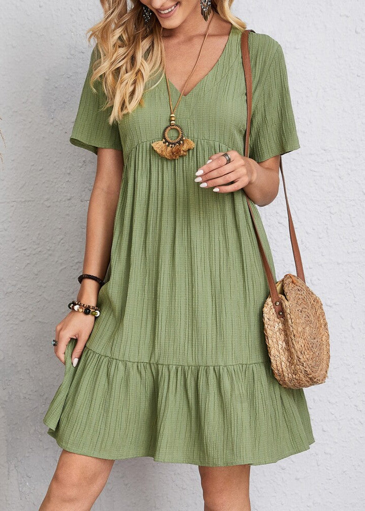 Flavia - Robe fluide à étages