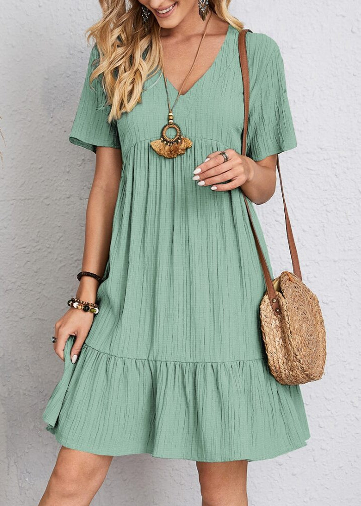 Flavia - Robe fluide à étages