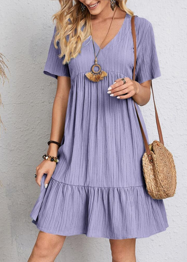 Flavia - Robe fluide à étages